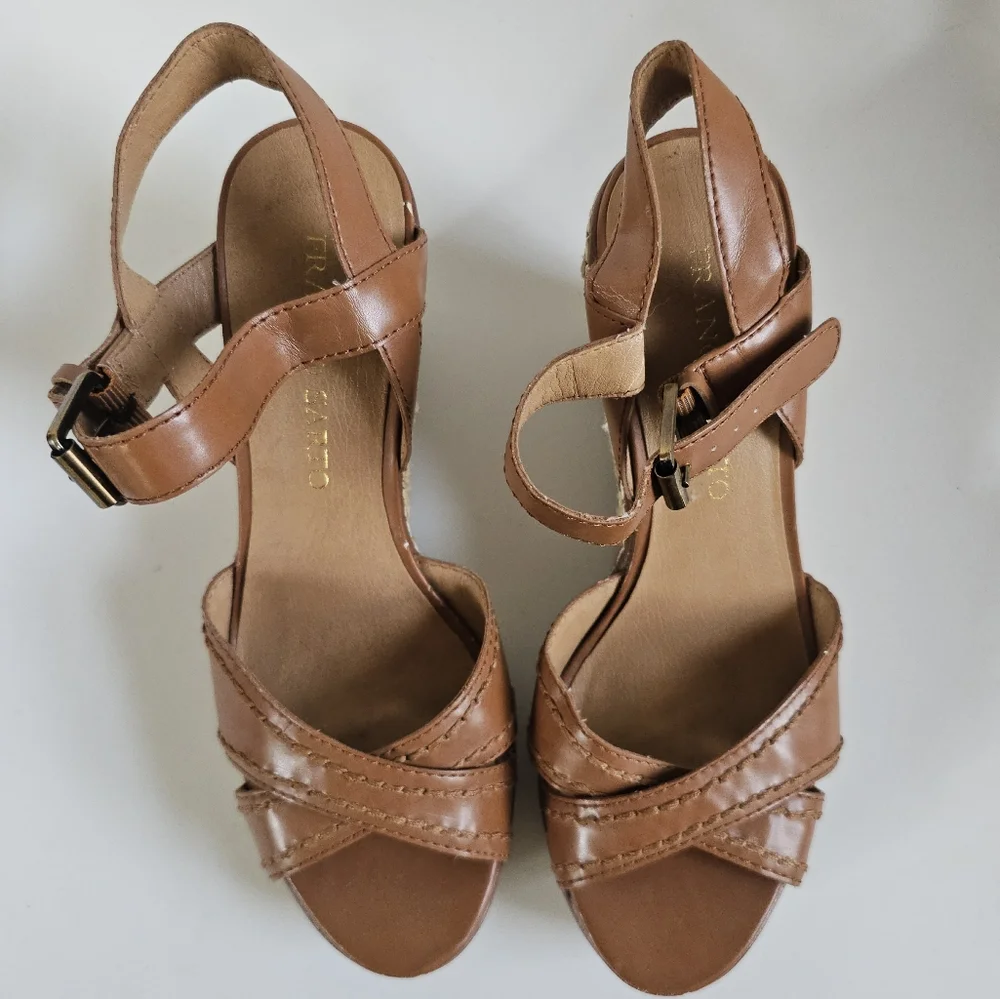 ☆ FRANCO SARTO Dalton Retro Wedge Espadrille